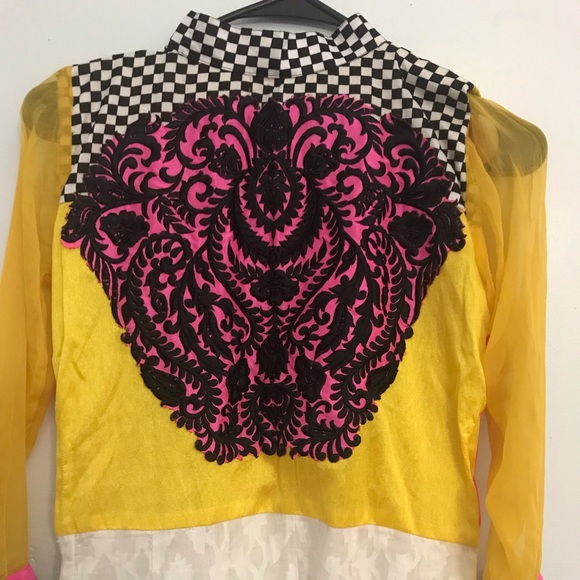 Flour length Anarkali - Picture 5 of 8